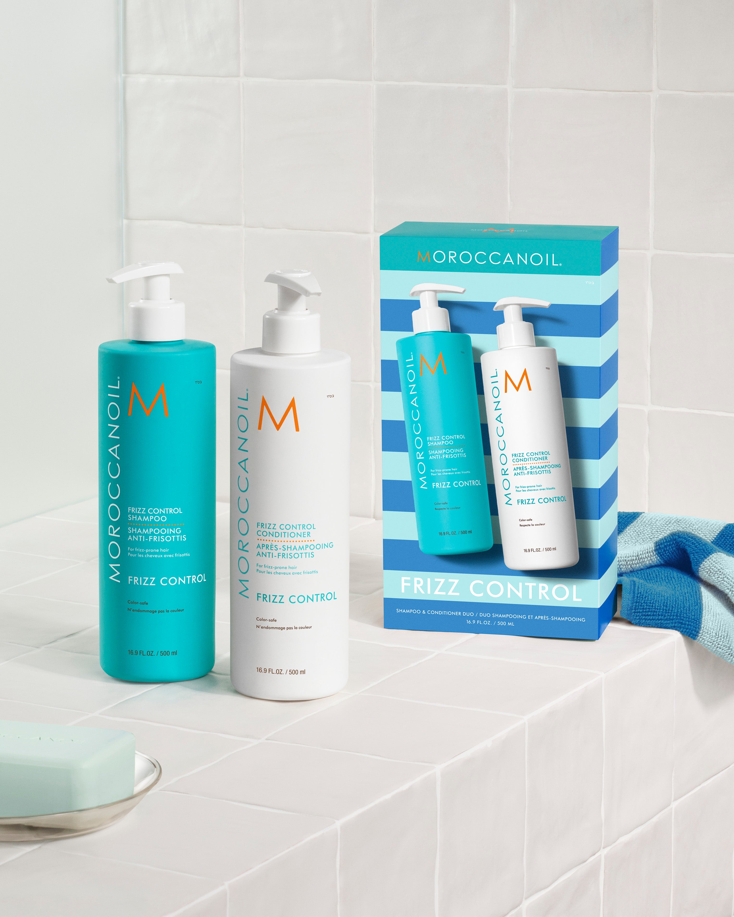 Frizz Control Shampoo & Conditioner Duo (1322 kr värde)