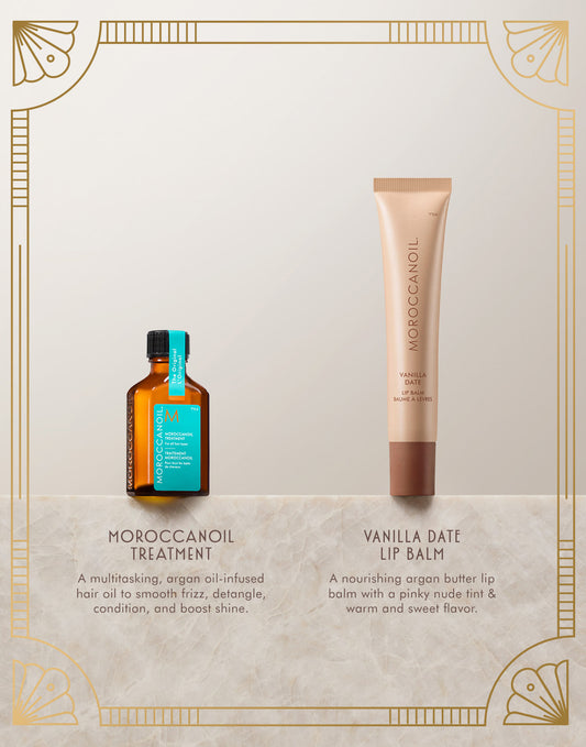 The Shine Suite: Presentset med Vanilla Date Läppbalsam