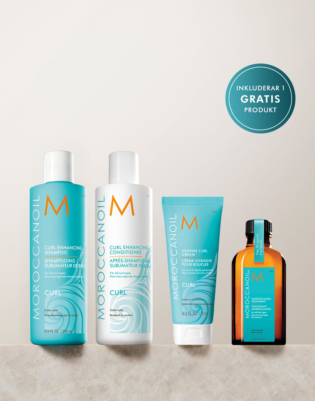 Curl Bundle- Inkluderar GRATIS! Curl Defining Cream 75ml