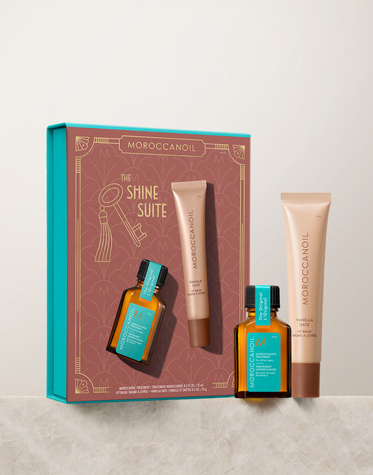 The Shine Suite: Presentset med Vanilla Date Läppbalsam