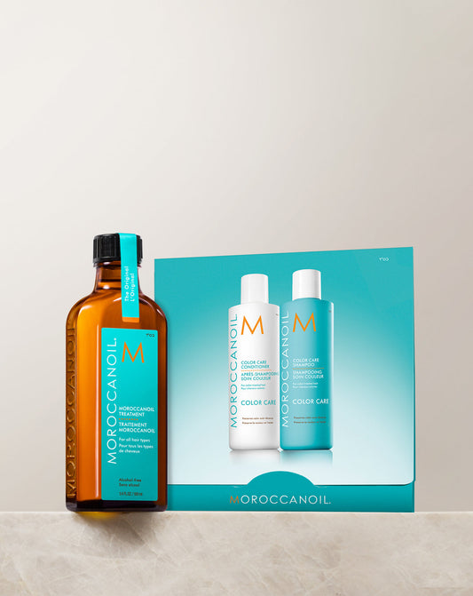 Moroccanoil Behandlung Original + Gratis 10ml Color Care Shampoo and Conditioner